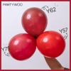 PartyWoo Metallic Gold Balloons, 85 pcs Gold Metallic Balloons Different Sizes Pack of 18 Inch 12 Inch 10 Inch 5 Inch Gold Balloons for Balloon Garland or Balloon Arch as Party Decorations, Gold-G101(Red-y62)