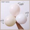 PartyWoo Metallic Gold Balloons, 85 pcs Gold Metallic Balloons Different Sizes Pack of 18 Inch 12 Inch 10 Inch 5 Inch Gold Balloons for Balloon Garland or Balloon Arch as Party Decorations, Gold-G101(White-y13)