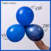 PartyWoo Metallic Gold Balloons, 85 pcs Gold Metallic Balloons Different Sizes Pack of 18 Inch 12 Inch 10 Inch 5 Inch Gold Balloons for Balloon Garland or Balloon Arch as Party Decorations, Gold-G101(Persian Blue-y59)
