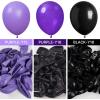 PartyWoo Metallic Gold Balloons, 85 pcs Gold Metallic Balloons Different Sizes Pack of 18 Inch 12 Inch 10 Inch 5 Inch Gold Balloons for Balloon Garland or Balloon Arch as Party Decorations, Gold-G101(Royal Purple-y16)