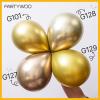 PartyWoo Metallic Gold Balloons, 85 pcs Gold Metallic Balloons Different Sizes Pack of 18 Inch 12 Inch 10 Inch 5 Inch Gold Balloons for Balloon Garland or Balloon Arch as Party Decorations, Gold-G101(Gold-g101)