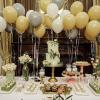 PartyWoo Metallic Gold Balloons, 85 pcs Gold Metallic Balloons Different Sizes Pack of 18 Inch 12 Inch 10 Inch 5 Inch Gold Balloons for Balloon Garland or Balloon Arch as Party Decorations, Gold-G101(Tan-f19)