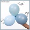 PartyWoo Metallic Gold Balloons, 85 pcs Gold Metallic Balloons Different Sizes Pack of 18 Inch 12 Inch 10 Inch 5 Inch Gold Balloons for Balloon Garland or Balloon Arch as Party Decorations, Gold-G101(Blue-f28)