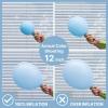 PartyWoo Metallic Gold Balloons, 85 pcs Gold Metallic Balloons Different Sizes Pack of 18 Inch 12 Inch 10 Inch 5 Inch Gold Balloons for Balloon Garland or Balloon Arch as Party Decorations, Gold-G101(Blue-y4)