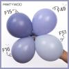 PartyWoo Metallic Gold Balloons, 85 pcs Gold Metallic Balloons Different Sizes Pack of 18 Inch 12 Inch 10 Inch 5 Inch Gold Balloons for Balloon Garland or Balloon Arch as Party Decorations, Gold-G101(Blue-f16)