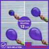 PartyWoo Metallic Gold Balloons, 85 pcs Gold Metallic Balloons Different Sizes Pack of 18 Inch 12 Inch 10 Inch 5 Inch Gold Balloons for Balloon Garland or Balloon Arch as Party Decorations, Gold-G101(Royal Purple-y16)