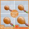 PartyWoo Metallic Gold Balloons, 85 pcs Gold Metallic Balloons Different Sizes Pack of 18 Inch 12 Inch 10 Inch 5 Inch Gold Balloons for Balloon Garland or Balloon Arch as Party Decorations, Gold-G101(Brown-f10)