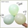 PartyWoo Metallic Gold Balloons, 85 pcs Gold Metallic Balloons Different Sizes Pack of 18 Inch 12 Inch 10 Inch 5 Inch Gold Balloons for Balloon Garland or Balloon Arch as Party Decorations, Gold-G101(Dusty Green-f32)