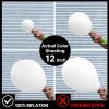 PartyWoo Metallic Gold Balloons, 85 pcs Gold Metallic Balloons Different Sizes Pack of 18 Inch 12 Inch 10 Inch 5 Inch Gold Balloons for Balloon Garland or Balloon Arch as Party Decorations, Gold-G101(White-y13)
