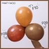 PartyWoo Metallic Gold Balloons, 85 pcs Gold Metallic Balloons Different Sizes Pack of 18 Inch 12 Inch 10 Inch 5 Inch Gold Balloons for Balloon Garland or Balloon Arch as Party Decorations, Gold-G101(Brown-f10)