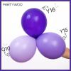PartyWoo Metallic Gold Balloons, 85 pcs Gold Metallic Balloons Different Sizes Pack of 18 Inch 12 Inch 10 Inch 5 Inch Gold Balloons for Balloon Garland or Balloon Arch as Party Decorations, Gold-G101(Pastel Purple-q10)