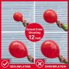 PartyWoo Metallic Gold Balloons, 85 pcs Gold Metallic Balloons Different Sizes Pack of 18 Inch 12 Inch 10 Inch 5 Inch Gold Balloons for Balloon Garland or Balloon Arch as Party Decorations, Gold-G101(Red-y57)