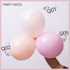 PartyWoo Metallic Gold Balloons, 85 pcs Gold Metallic Balloons Different Sizes Pack of 18 Inch 12 Inch 10 Inch 5 Inch Gold Balloons for Balloon Garland or Balloon Arch as Party Decorations, Gold-G101(Pink-q01)