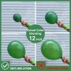 PartyWoo Metallic Gold Balloons, 85 pcs Gold Metallic Balloons Different Sizes Pack of 18 Inch 12 Inch 10 Inch 5 Inch Gold Balloons for Balloon Garland or Balloon Arch as Party Decorations, Gold-G101(Hunter Green-y56)