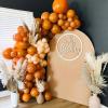 PartyWoo Metallic Gold Balloons, 85 pcs Gold Metallic Balloons Different Sizes Pack of 18 Inch 12 Inch 10 Inch 5 Inch Gold Balloons for Balloon Garland or Balloon Arch as Party Decorations, Gold-G101(Burnt Orange-f53)