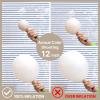 PartyWoo Metallic Gold Balloons, 85 pcs Gold Metallic Balloons Different Sizes Pack of 18 Inch 12 Inch 10 Inch 5 Inch Gold Balloons for Balloon Garland or Balloon Arch as Party Decorations, Gold-G101(White-f12)