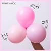 PartyWoo Metallic Gold Balloons, 85 pcs Gold Metallic Balloons Different Sizes Pack of 18 Inch 12 Inch 10 Inch 5 Inch Gold Balloons for Balloon Garland or Balloon Arch as Party Decorations, Gold-G101(Pink-q05)