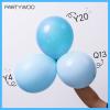 PartyWoo Metallic Gold Balloons, 85 pcs Gold Metallic Balloons Different Sizes Pack of 18 Inch 12 Inch 10 Inch 5 Inch Gold Balloons for Balloon Garland or Balloon Arch as Party Decorations, Gold-G101(Blue-y4)
