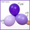 PartyWoo Metallic Gold Balloons, 85 pcs Gold Metallic Balloons Different Sizes Pack of 18 Inch 12 Inch 10 Inch 5 Inch Gold Balloons for Balloon Garland or Balloon Arch as Party Decorations, Gold-G101(Purple-y15)