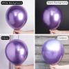 PartyWoo Metallic Gold Star Balloons 110pcs Different Sizes 18 12 10 5 Inch Pack 22 Inch Gold Spike Star Explosion Foil Mylar Balloon Arch Kit for Birthday Engagement Party Decorations Gold-G101(Purple – Metallic Purple)