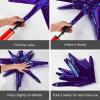 PartyWoo Metallic Gold Star Balloons 110pcs Different Sizes 18 12 10 5 Inch Pack 22 Inch Gold Spike Star Explosion Foil Mylar Balloon Arch Kit for Birthday Engagement Party Decorations Gold-G101(Purple – Metallic Purple)