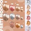 PartyWoo Rose Gold Balloon Arch Kit Garland 100 pcs Different Sizes of 18 12 10 5 Inch Metallic Rose Champagne Gold Bronze Silver Balloons for Wedding Engagement Baby Shower Birthday Party Decorations