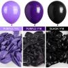 PartyWoo Dark Purple Balloons 52 pcs 12 Inch Royal Purple Balloons for Graduation Halloween Mardi Gras Ramadan Eid Wedding Baby Shower Anniversary Birthday Party Decorations Purple-Y16