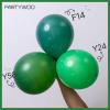 PartyWoo Green Balloons 138 pcs Different Sizes Pack of 18 12 10 5 Inch Dark Metallic Green Balloon Arch Kit Garland For Birthday Graduation Forest Theme Party Decorations Green-Y56 and Green-103