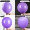 PartyWoo Lavender Balloons, 51 pcs 12 Inch Light Purple Balloons, Purple Balloons for Balloon Garland or Balloon Arch as Party Decorations, Wedding Decorations, Baby Shower Decorations, Purple-Y15