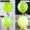 PartyWoo Lime Green Balloons 51 pcs 12 Inch Neon Yellowish Latex Helium Balloons for Graduation Halloween Safari Dinosaur Summer Weddings Baby Showers Birthday Party Decorations Green-Y6