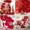 PartyWoo Maroon Balloons 50 pcs 12 Inch Burgundy Ruby Red Dark Red Latex Helium Balloons for Graduation Birthday Valentine’s Day Thanksgiving Wedding Anniversary Party Decorations Red-Y75