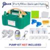 PartyWoo Metallic Apple Green Balloons, 51 pcs 12 Inch Green Metallic Balloons, Metallic Green Balloons for Balloon Garland or Balloon Arch as Birthday Decorations, Party Decorations, Green-G121