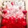 PartyWoo Red Balloons 51 pcs 12 Inch Matte Red Latex Helium Balloons for Graduation Wedding Independence Day Valentine’s Day Memorial Day Christmas Engagement Birthday Party Decorations Red-Y57