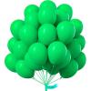 PartyWoo Clover Green Balloons, 100 pcs 10 Inch Malachite Balloons for Garland Arch, Party, Birthday, Baby Shower Decorations, Green-Y24