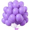 PartyWoo Lavender Balloons, 51 pcs 12 Inch Light Purple Balloons, Purple Balloons for Balloon Garland or Balloon Arch as Party Decorations, Wedding Decorations, Baby Shower Decorations, Purple-Y15
