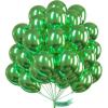 PartyWoo Metallic Apple Green Balloons, 51 pcs 12 Inch Green Metallic Balloons, Metallic Green Balloons for Balloon Garland or Balloon Arch as Birthday Decorations, Party Decorations, Green-G121