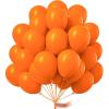 PartyWoo Orange Balloons 51 pcs 12 Inch Fall Tangerine Latex Helium Balloons for Thanksgiving Halloween Little Cutie Wedding Baby Shower Birthday Graduation Party Decorations Orange-Y9