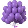 PartyWoo Purple Balloons 100 pcs 10 Inch Light Pastel Purple Lavender Lilac Latex Helium Balloons for Graduation Baby Shower Wedding Butterfly Birthday Party Decorations Purple-Y15