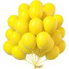 PartyWoo Yellow Balloons, 52 pcs 12 Inch Yellow Balloons, Latex Balloons for Balloon Garland or Balloon Arch as Birthday Party Decorations, Wedding Decorations, Baby Shower Decorations, Yellow-Y55