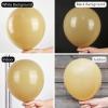 PartyWoo Boho Tan Balloons, 52 pcs 12 Inch Light Brown Balloons, Latex Balloons for Balloon Garland or Balloon Arch as Birthday Decorations, Wedding Decorations, Baby Shower Decorations, Tan-F19