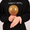 PartyWoo Caramel Brown Balloons, 50 pcs 5 Inch Boho Brown Balloons, Matte Brown Balloons for Balloon Garland or Balloon Arch as Party Decorations, Birthday Decorations, Wedding Decorations, Brown-F10