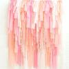 PartyWoo Crepe Paper Streamers 4 Rolls 328ft, Pack of Peachy Pink Crepe Paper for Party Decorations, Wedding Decorations, Birthday Decorations, Baby Shower Decorations (1.8 Inch x 82 Ft/Roll)
