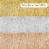 PartyWoo Crepe Paper Streamers 8 Rolls 656ft, Pack of Metallic Gold, Silver, Rose Gold Party Streamers for Party Decorations, Birthday Decorations, Wedding Decorations (1.8 Inch x 82 Ft/Roll)