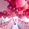 PartyWoo Hot Pink Balloons 51 pcs 12 Inch Dark Pink Magenta Fuchsia Latex Helium Balloons for Wedding Baby Shower Gender Reveal Valentine’s Day Bachelorette Birthday Party Decorations Pink-Y12
