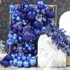 PartyWoo Metallic Blue Balloons, 85 pcs Blue Metallic Balloons Different Sizes Pack of 18 Inch 12 Inch 10 Inch 5 Inch Metallic Balloons for Balloon Garland Balloon Arch, Party Decorations, Blue-G106