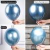 PartyWoo Metallic Blue Star Balloons 110pcs Different Sizes 18 12 10 5 Inch Pack 22 Inch Royal Blue Spike Star Explosion Foil Mylar Balloon Arch Kit for Birthday Party Decorations Blue-G119