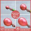 PartyWoo Metallic Pink Balloons 140pcs Different Sizes of 18 12 10 5 Inch Chrome Hot Pink Magenta Fuchsia Balloon Arch Kit for Birthday Bachelorette Baby Shower 1950s Party Decorations Pink-G104