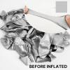 PartyWoo Metallic Silver Balloons 51 pcs 12 Inch Chrome Silver Latex Balloons for Graduation New Year Wedding Baby Shower Gender Reveal Bachelorette Anniversary Birthday Party Decorations Silver-G102