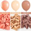 PartyWoo Nude Balloons, 51 Pcs 12 Inch Boho Apricot and Beige Balloons for Garland or Arch – Baby Shower, Birthday, Wedding Decorations, Apricot-F05