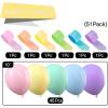 PartyWoo Pastel Balloons, 51 pcs Party Decorations Pack of Latex Balloons and Crepe Paper for Balloon Garland as Party Decorations, Birthday Decorations, Wedding Decorations, Baby Shower Decorations